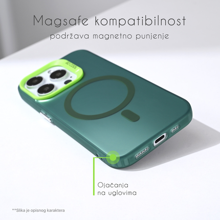 Torbica Magsafe Clear za Samsung S938B Galaxy S25 Ultra plava