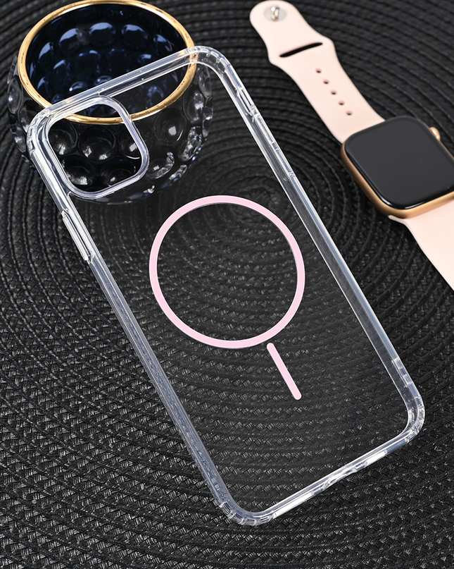 Torbica Magsafe Color Line za iPhone 11 Pro Max 6.5 roze