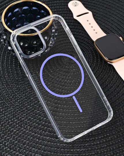 Torbica Magsafe Color Line za iPhone 12/12 Pro 6.1 ljubicasta