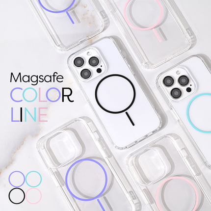 Torbica Magsafe Color Line za iPhone 12/12 Pro 6.1 roze
