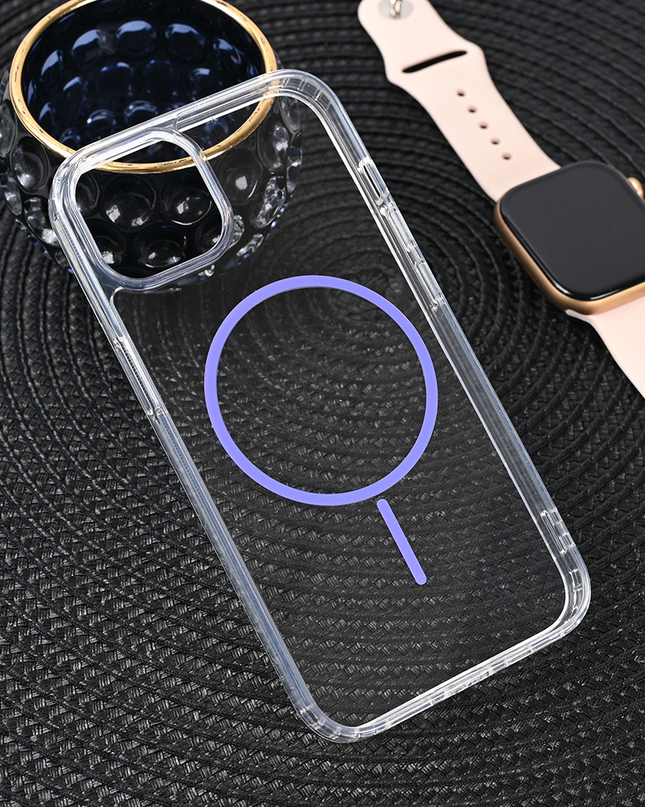 Torbica Magsafe Color Line za iPhone 13/14 6.1 ljubicasta