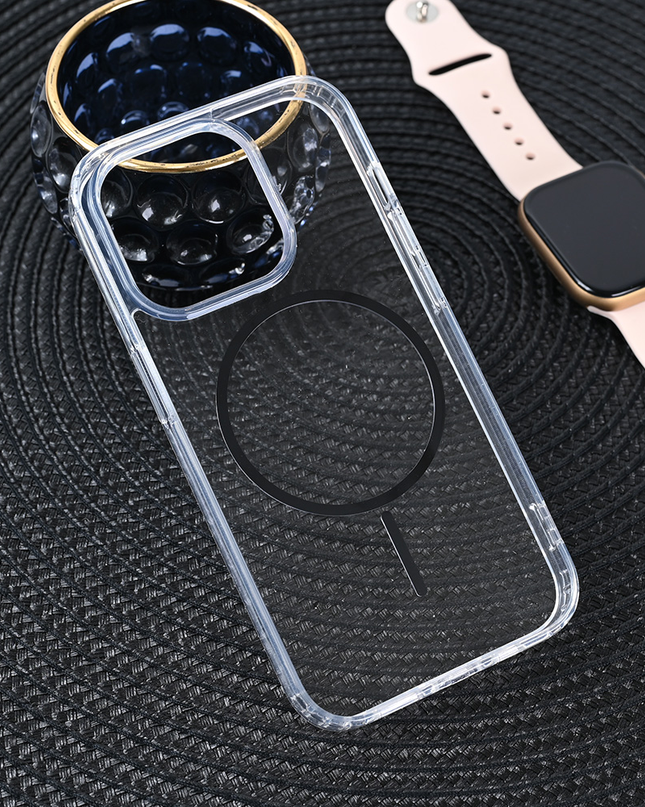 Torbica Magsafe Color Line za iPhone 13 Pro 6.1 crna
