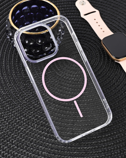 Torbica Magsafe Color Line za iPhone 13 Pro 6.1 roze