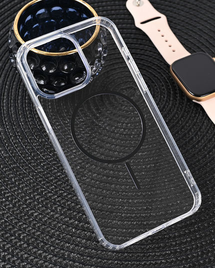 Torbica Magsafe Color Line za iPhone 13 Pro Max 6.7 crna