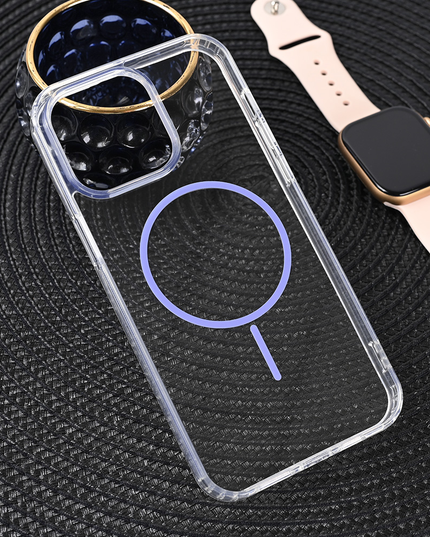 Torbica Magsafe Color Line za iPhone 13 Pro Max 6.7 ljubicasta