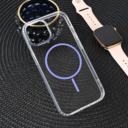 Torbica Magsafe Color Line za iPhone 15 6.1 ljubicasta