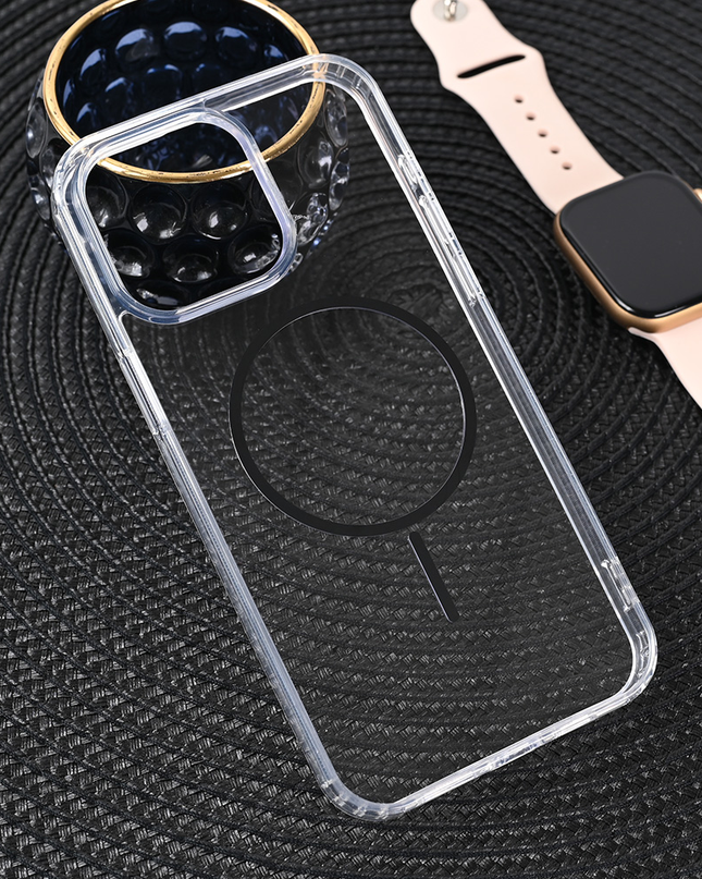 Torbica Magsafe Color Line za iPhone 15 Pro Max 6.7 crna