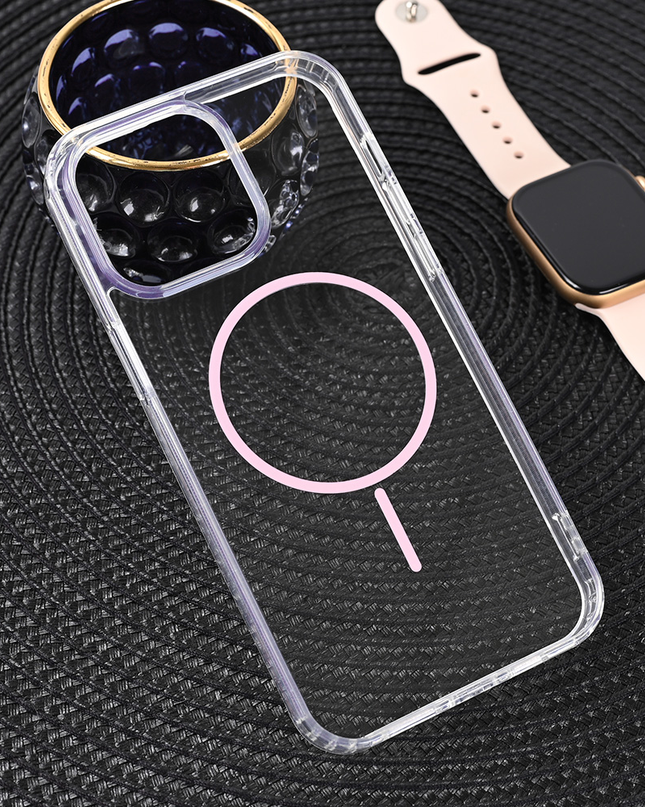 Torbica Magsafe Color Line za iPhone 15 Pro Max 6.7 roze