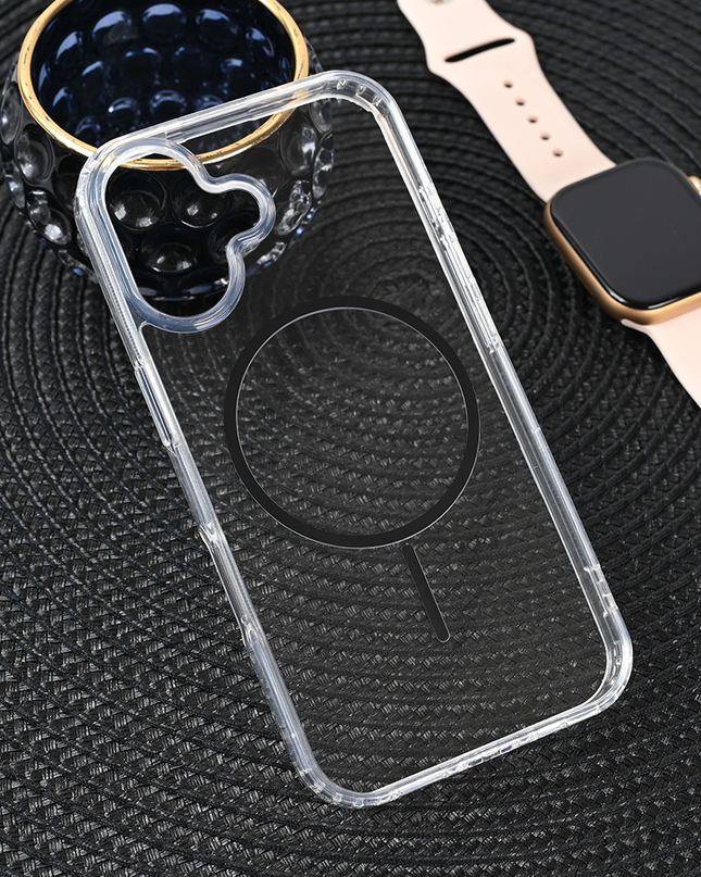 Torbica Magsafe Color Line za iPhone 16 6.1 crna