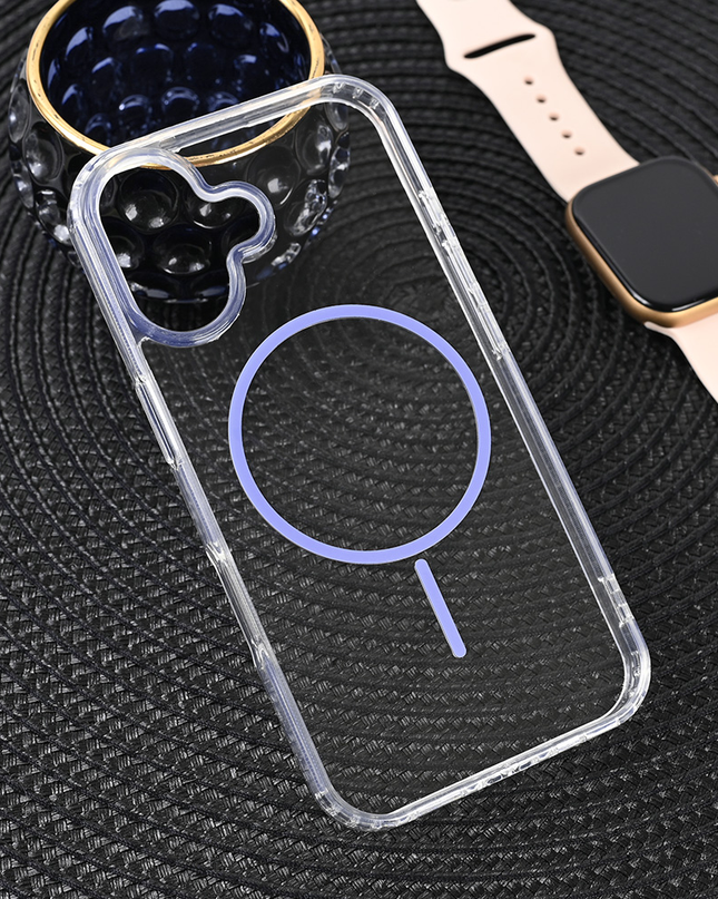 Torbica Magsafe Color Line za iPhone 16 6.1 ljubicasta