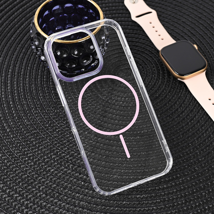 Torbica Magsafe Color Line za iPhone 16 Pro 6.3 roze