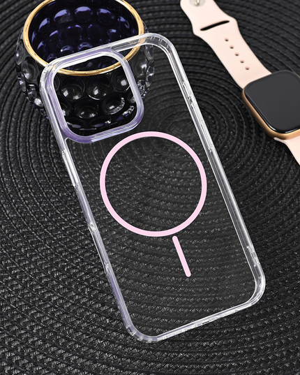 Torbica Magsafe Color Line za iPhone 16 Pro 6.3 roze