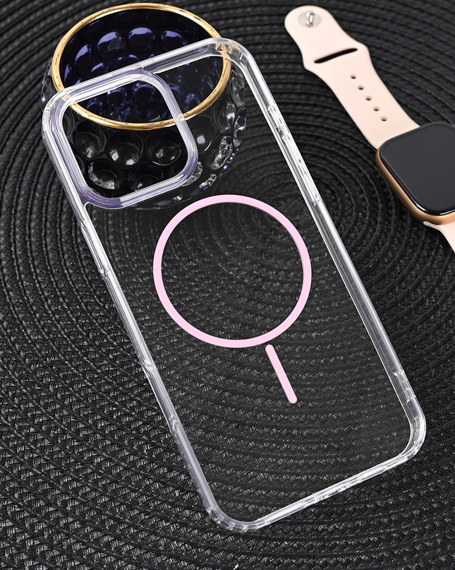 Torbica Magsafe Color Line za iPhone 16 Pro Max 6.9 roze