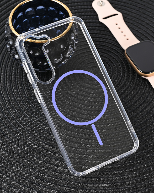 Torbica Magsafe Color Line za Samsung S911B Galaxy S23 ljubicasta