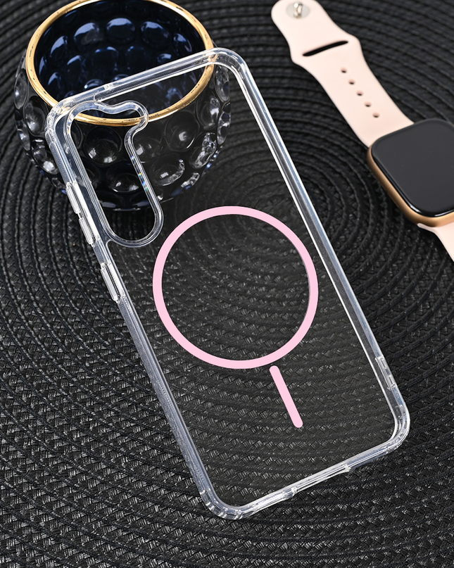 Torbica Magsafe Color Line za Samsung S911B Galaxy S23 roze