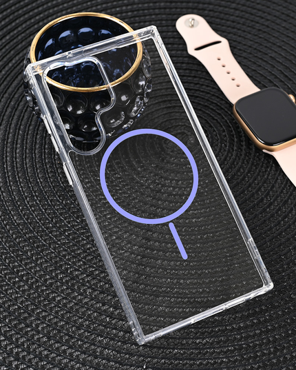 Torbica Magsafe Color Line za Samsung S918B Galaxy S23 Ultra ljubicasta