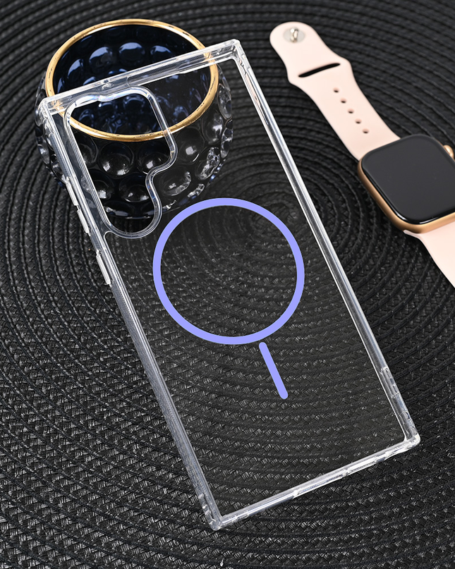 Torbica Magsafe Color Line za Samsung S918B Galaxy S23 Ultra ljubicasta