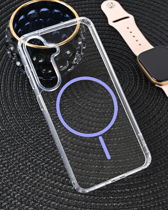 Torbica Magsafe Color Line za Samsung S931B Galaxy S25 ljubicasta
