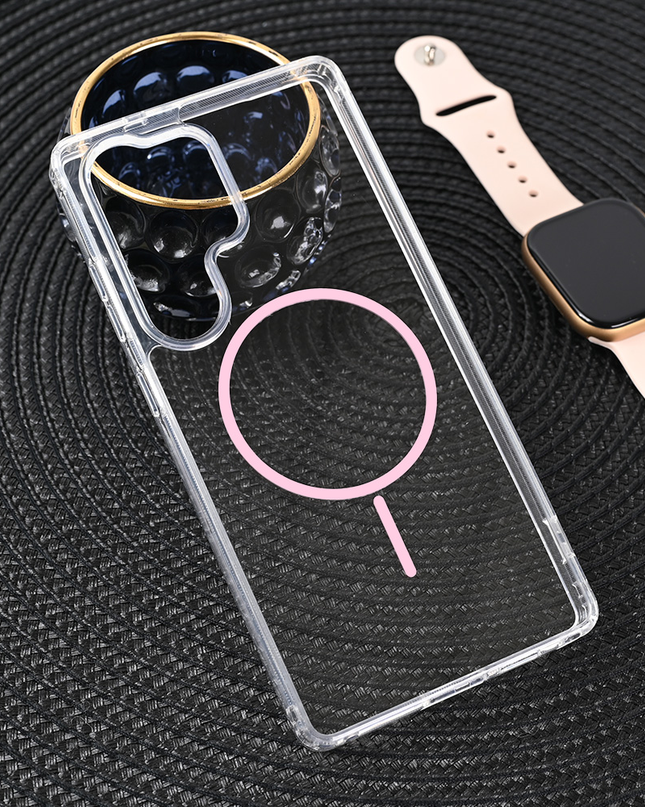 Torbica Magsafe Color Line za Samsung S938B Galaxy S25 Ultra roze