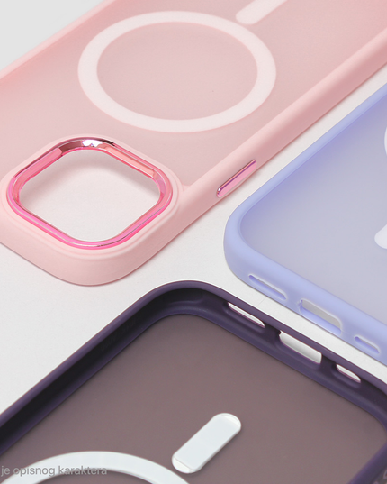 Torbica Magsafe colorful za iPhone 11 6.1 roze