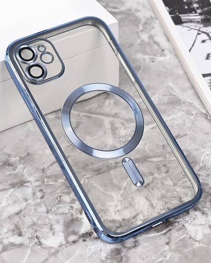 Torbica Magsafe Lux za iPhone 11 6.1 tamno plava