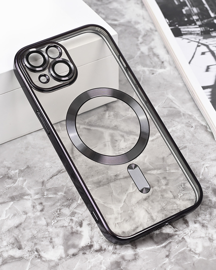 Torbica Magsafe Lux za iPhone 15 6.1 crna