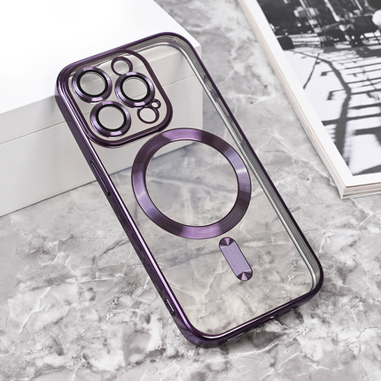 Torbica Magsafe Lux za iPhone 15 Pro 6.1 ljubicasta