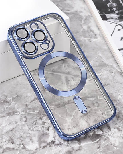 Torbica Magsafe Lux za iPhone 15 Pro 6.1 svetlo plava
