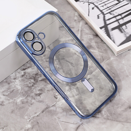 Torbica Magsafe Lux za iPhone 16 6.1 svetlo plava