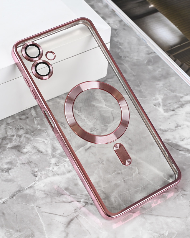 Torbica Magsafe Lux za Samsung A065F Galaxy A06 roze
