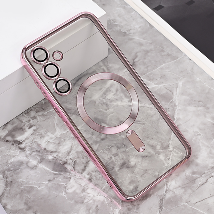 Torbica Magsafe Lux za Samsung A356B Galaxy A35 5G roze