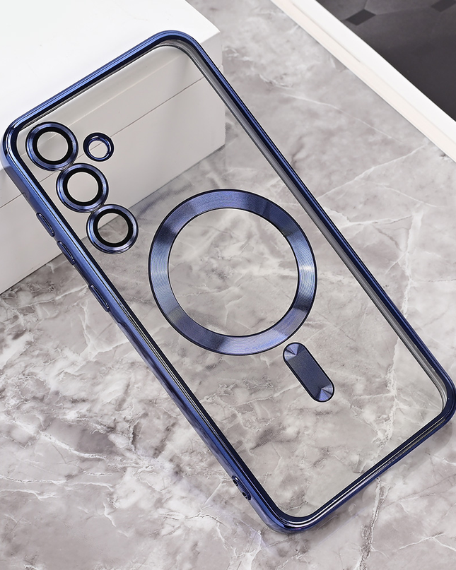 Torbica Magsafe Lux za Samsung A556B Galaxy A55 5G plava