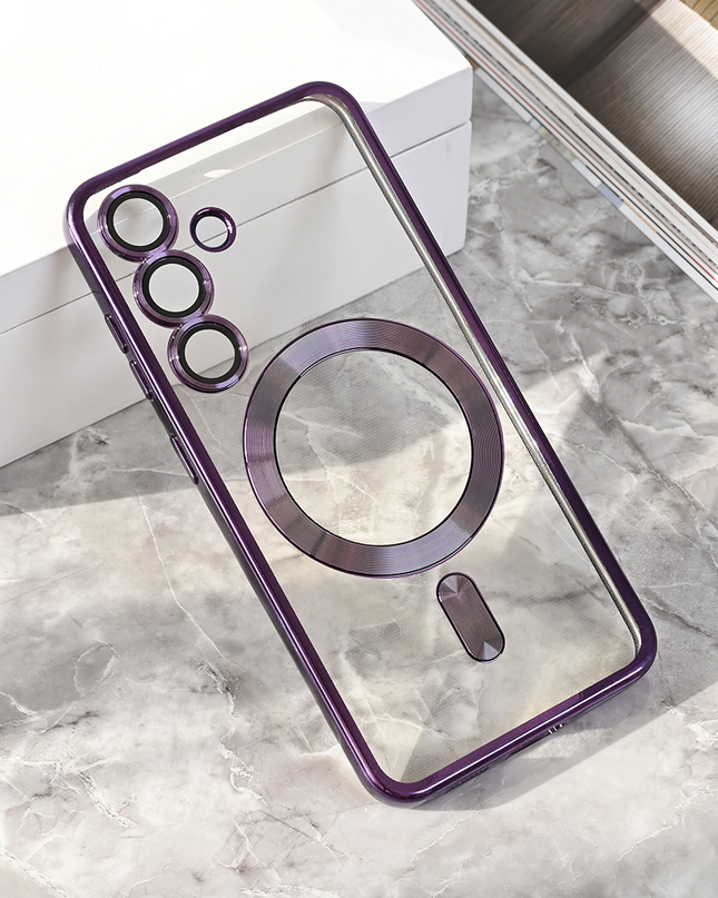 Torbica Magsafe Lux za Samsung S931B Galaxy S25 ljubicasta