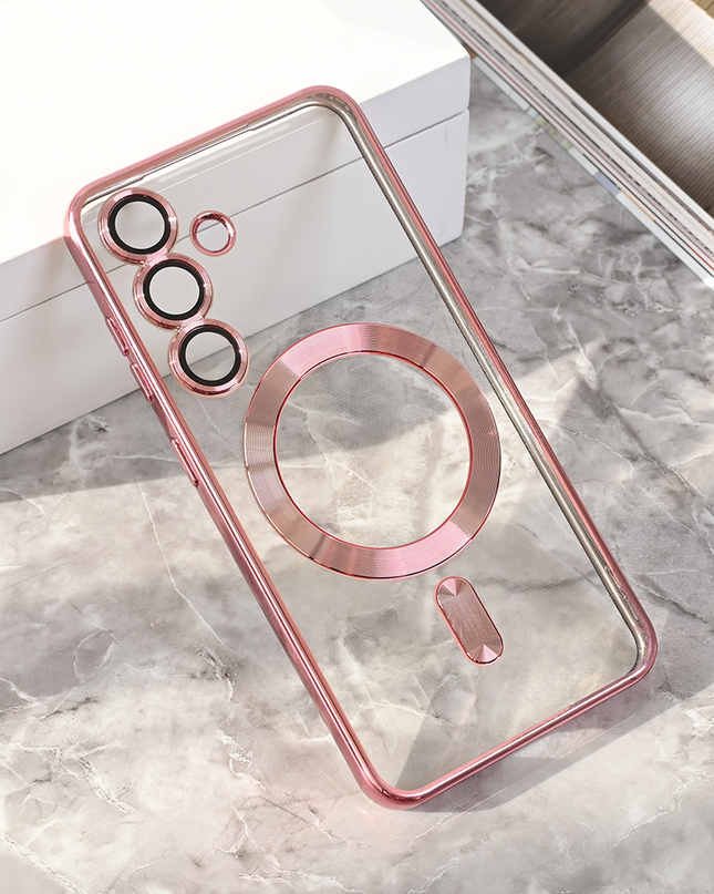 Torbica Magsafe Lux za Samsung S931B Galaxy S25 roze