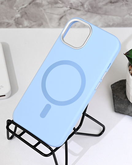 Torbica Magsafe Matte Color iPhone 14 6.1 plava