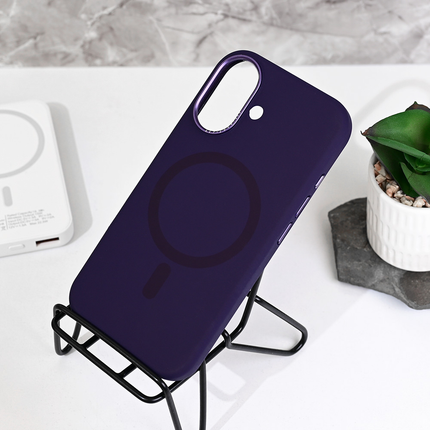 Torbica Magsafe Matte Color iPhone 16 6.1 ljubicasta