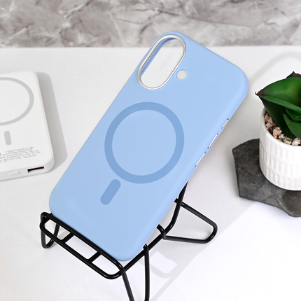 Torbica Magsafe Matte Color iPhone 16 6.1 plava