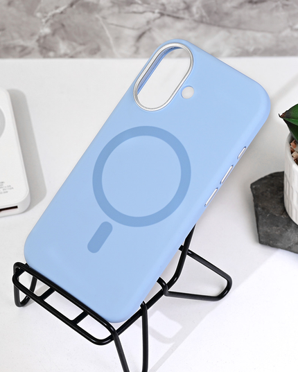 Torbica Magsafe Matte Color iPhone 16 6.1 plava
