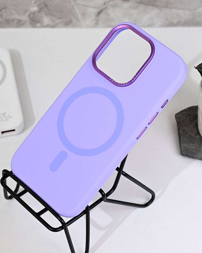 Torbica Magsafe Matte Color iPhone 16 Pro 6.3 lila