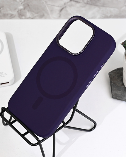 Torbica Magsafe Matte Color iPhone 16 Pro 6.3 ljubicasta