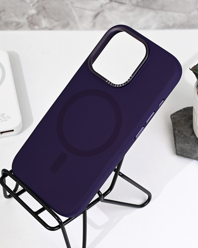 Torbica Magsafe Matte Color iPhone 16 Pro 6.3 ljubicasta