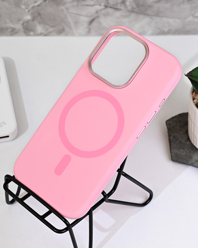 Torbica Magsafe Matte Color iPhone 16 Pro 6.3 roze