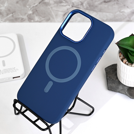 Torbica Magsafe Matte Color iPhone 16 Pro Max 6.9 tamno plava
