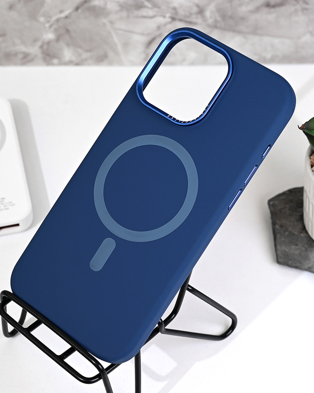 Torbica Magsafe Matte Color iPhone 16 Pro Max 6.9 tamno plava