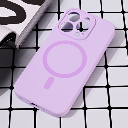 Torbica Magsafe Pure color za iPhone 13 Pro 6.1 lila