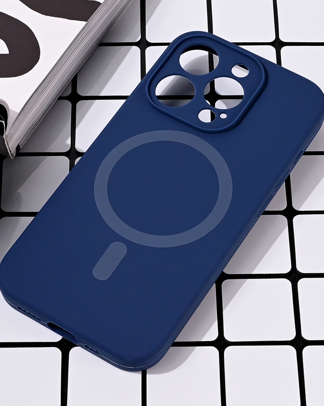 Torbica Magsafe Pure color za iPhone 13 Pro 6.1 plava