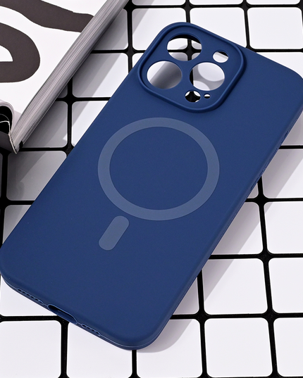 Torbica Magsafe Pure color za iPhone 13 Pro Max 6.7 plava