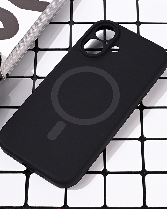 Torbica Magsafe Pure color za iPhone 16 6.1 crna