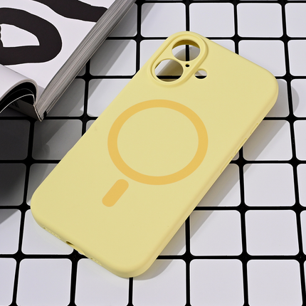 Torbica Magsafe Pure color za iPhone 16 6.1 zuta