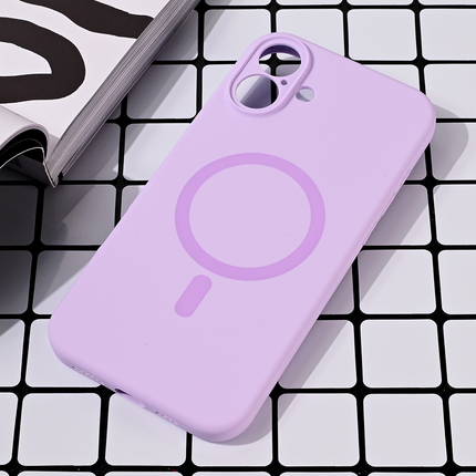Torbica Magsafe Pure color za iPhone 16 Plus 6.7 lila